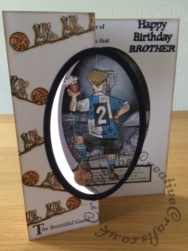 Men's birthday card - craftybabscreativecrafts.co.uk