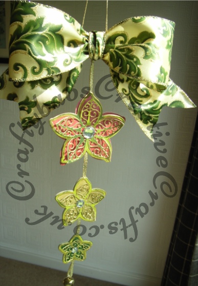 Tattered Lace kaleidoscope Flower Decoration - craftybabscreativecrafts.co.uk