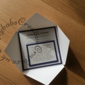 Wedding Invitation, Hougie board, Crafters Companion Big Score - craftybabscreativecrafts.co.uk
