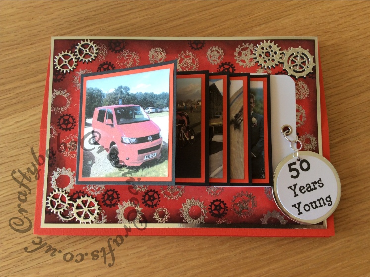 Men's birthday card - craftybabscreativecrafts.co.uk