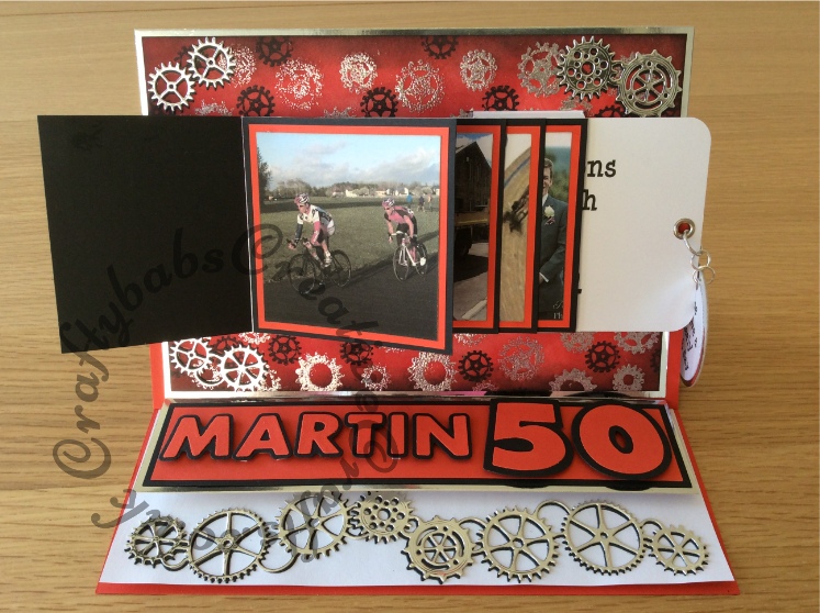 Men's birthday card - craftybabscreativecrafts.co.uk