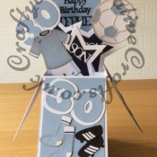 Men's birthday card - craftybabscreativecrafts.co.uk