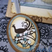 Tattered Lace Bird Of Paradise Journal - craftybabscreativecrafts.co.uk
