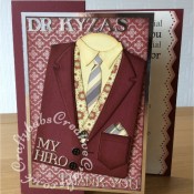 Men's thank you card - craftybabscreativecrafts.co.uk