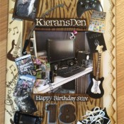 Men's birthday card - craftybabscreativecrafts.co.uk