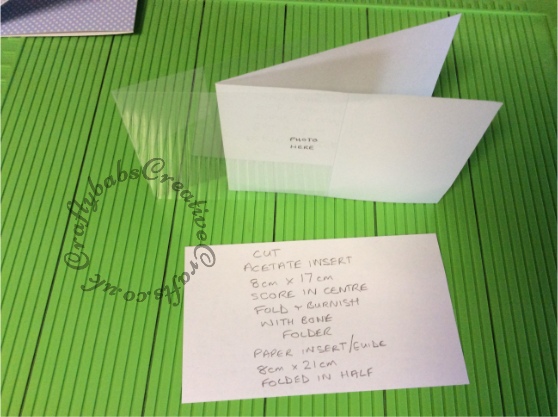 Parcel Keepsake Card Tutorial - craftybabscreativecrafts.co.uk