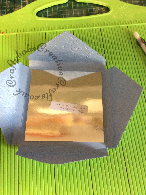 Parcel Keepsake Card Tutorial - craftybabscreativecrafts.co.uk