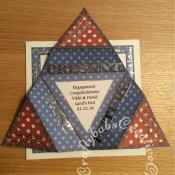 Star Fold Engagement Card, Spellbinders Shapeabilities etched alphabet die, Tattered Lace Sentiment borders - craftybabscreativecrafts.co.uk